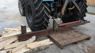 DIY Log Splitter Part 1 [upl. by Meeka548]