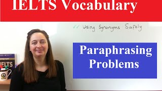 Vocabulary for IELTS Paraphrasing Tips [upl. by Rebecka881]