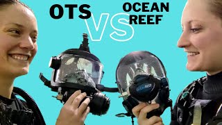 Everything You Need to Know About Full Face Mask Diving Pros and Cons  OTS vs Ocean Reef [upl. by Fisk]