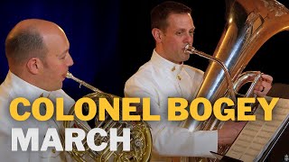 Colonel Bogey March  US Navy Band [upl. by Crompton802]