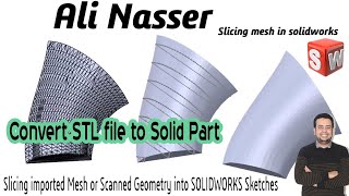 Convert STL file to Solid Part [upl. by Emlin]