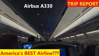 Delta Airlines FANTASTIC Economy Class Review [upl. by Shere286]