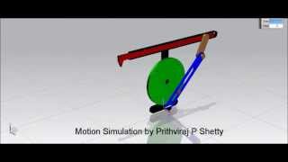 How Crank and Slotted lever Quick Return Motion mechanism works [upl. by Utica]