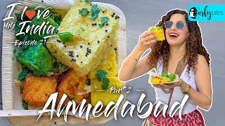 Ahmedabad I Visited 100YrOld Restaurants To Try The Authentic Gujarati Food I Love My India Ep21 [upl. by Yretsym]