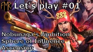 Nobunagas Ambition Sphere of Influence Ascension  Lets play 1  A retainer in the Date house [upl. by Noj]