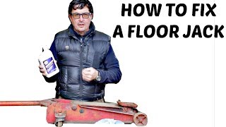 How To Fix A Floor Jack Like A Pro [upl. by Keary345]