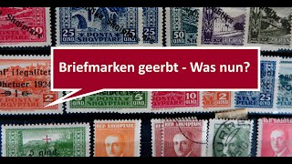 Briefmarken geerbt  Was nun Briefmarkennachlass  Wertschätzung und Vermarktung [upl. by Niall]