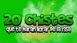 20 CHISTES que te harán llorar de la RISA [upl. by Nosittam380]