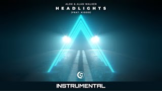 Alok amp Alan Walker  Headlights Instrumental [upl. by Roel]