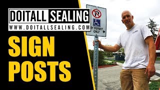 Sign Post Installation 4K [upl. by Fi]