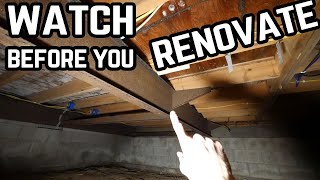 Watch This Before You Renovate a Mobile Home  Weight and Structure [upl. by Nerot]