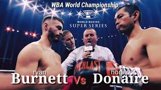 Nonito Donaire vs Ryan Burnett fight [upl. by Kcirdla]