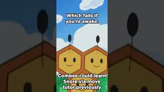 Combees Terrible Moveset Pokemon [upl. by Kathy692]