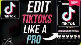 How to Edit a TikTok Video [upl. by Gyimah]