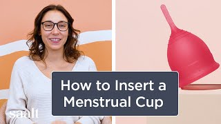 How to Insert a Menstrual Cup [upl. by Acsot]