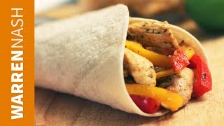 Chicken Fajitas Recipe  Mexican classic  Recipes by Warren Nash [upl. by Clementas]