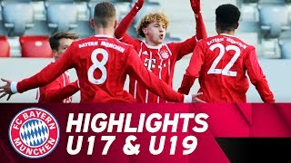 U17 besiegt den Karlsruher SC U19 weiter ungeschlagen  Highlights FC Bayern Campus [upl. by Stacey]