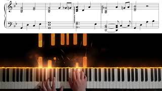 Autumn Leaves  Easy Jazz Piano  Piano Cover  Sheets [upl. by Karb]