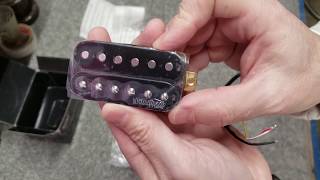 Wilkinson Vintage Tone AlNiCO V Humbuckers DemoReview [upl. by Aicinad]