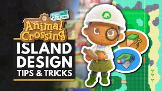 Animal Crossing New Horizons  Island Designing Tips amp Tricks  Terraforming Custom Designs amp More [upl. by Guild]