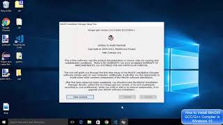 How to Install MinGW GCCG Compiler in Windows 10 [upl. by Elletsyrk839]