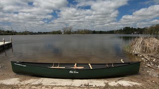 Old Town Penobscot 164 Canoe first paddle [upl. by Amarillas242]