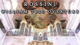 ROSSINI  WILLIAM TELL OVERTURE  ORGAN OF ST MICHEL FRIBOURG SWITZERLAND [upl. by Arraeic]