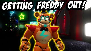 Getting Freddy Out  FNAF Security Breach Walkthrough Part 1 [upl. by Eardnoed]