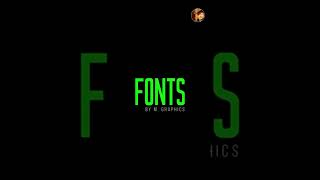 How to Create a Font with Illustrator [upl. by Graham]