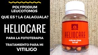 HELIOCARE para el VITILIGO polypodium leucotomos  CALAGUALA [upl. by Arehc963]