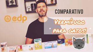 52  VERMÍFUGO PARA GATOS REMÉDIO PARA VERME  COMPARATIVO [upl. by Nosreip512]