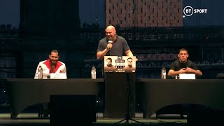 Masvidal vs Diaz UFC 244 press conference best bits [upl. by Barnie]