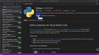 Python  Setup Visual Studio Code with Anaconda [upl. by Fillander866]