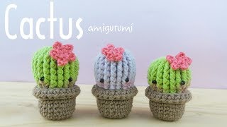 CACTUS AMIGURUMI DIY [upl. by Trimmer]