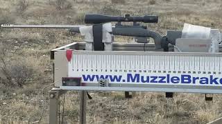 6 5 Creedmoor muzzle brake test [upl. by Hazel]