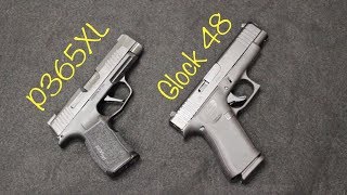 Sig P365XL vs Glock 48 [upl. by Rachelle]