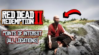 Red Dead Redemption 2 POINTS OF INTEREST  All Locations [upl. by Odnalor295]