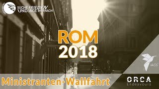 Rom2018  Emotionen der Ministrantenwallfahrt [upl. by Knudson142]