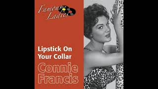 Connie Francis  Lipstick on Your Collar（カラーに口紅） 1959 歌詞 対訳 [upl. by Canon]