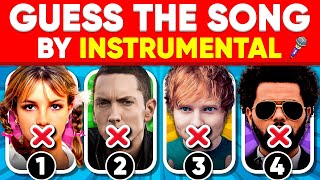 Guess the SONG by INSTRUMENTAL  25 Popular Hit Songs  YouQuiz Challenges [upl. by Ayanaj]