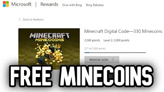 How To Get FREE Minecoins Minecraft Bedrock [upl. by Slorac778]