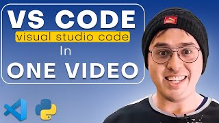 VS Code Tutorial  Python Setup  Python Tutorials For Absolute Beginners In Hindi 121 [upl. by Whelan989]