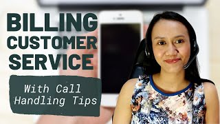 MOCK CALL PRACTICE Billing Customer Service  Telco Account With Call Handling Tips [upl. by Behah838]