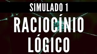 Simulado 1  Raciocínio Lógico para Concursos [upl. by Dyrrej]