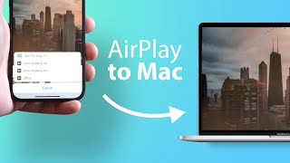 AirPlay to Mac macOS Monterey Feature Highlight [upl. by Micheal]