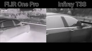 FLIR One Pro Vs Infiray T3S thermal camera comparison [upl. by Meaghan]