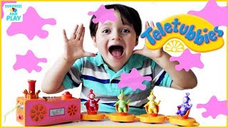 Teletubbies Tubby Custard Machine Toy Unboxing [upl. by Letti263]