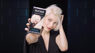 How To Blonde Hair Coloring  Baseline Blond Permanent Coloration SYOSS [upl. by Delgado]