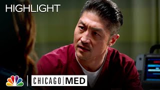 Halsteads Patient Stuns Dr Choi  Chicago Med [upl. by Dinny]