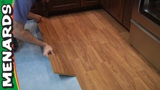 How To Install Laminate Flooring  Menards [upl. by Toms]